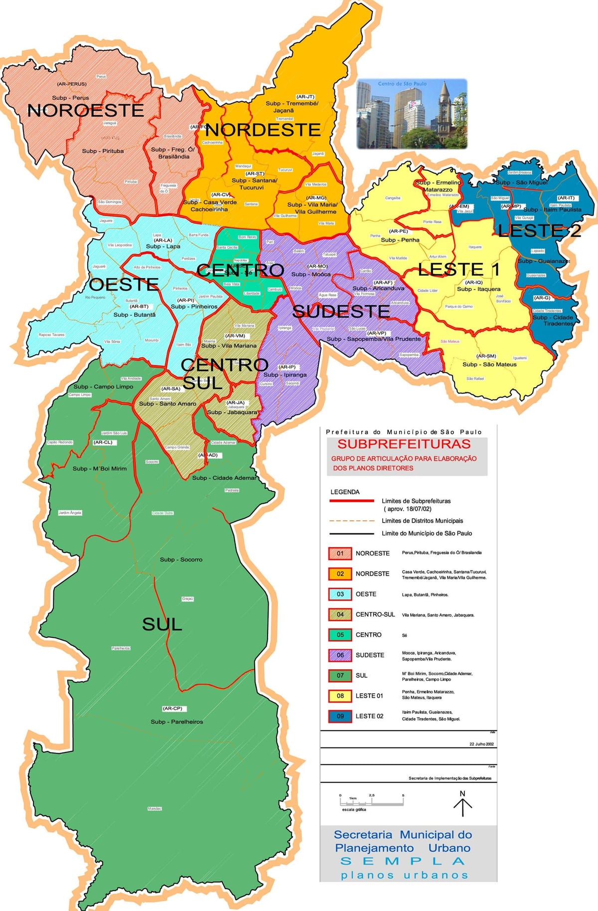 Sao Paulo brasil barris mapa