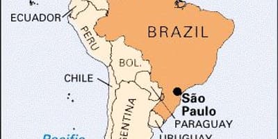 Mapa de san Paulo