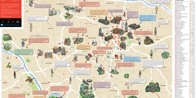 São Paulo atracció mapa