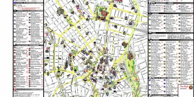 Mapa de Sao Paulo centre de la ciutat